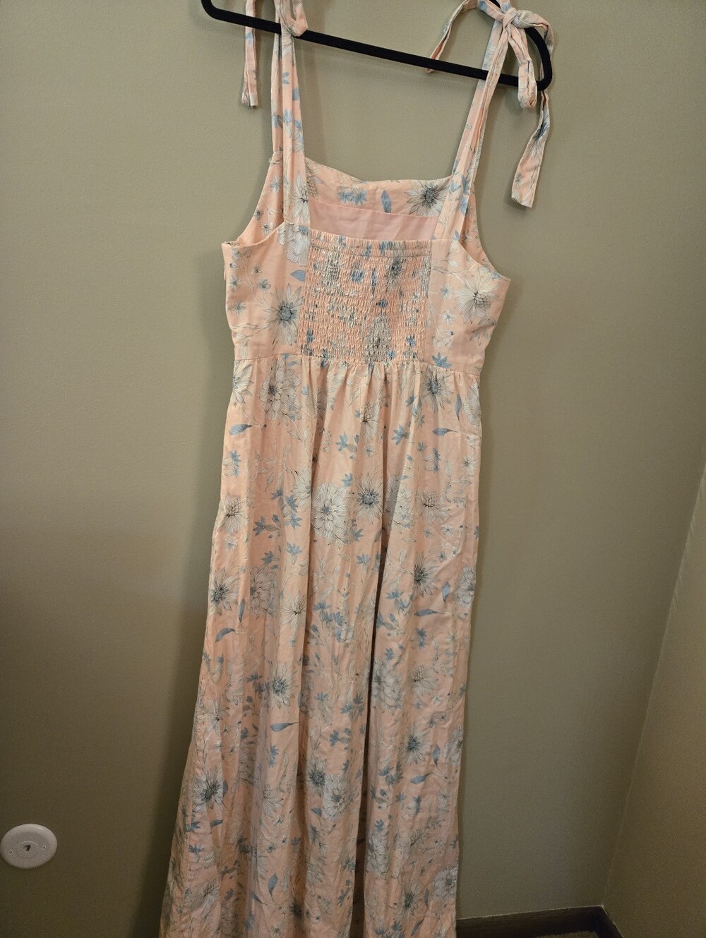 Anthropologie Floral Maxi Dress Size 10 - Picture 9 of 16